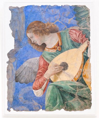 Anjos que fazem música, por volta de 1480 (fresco) de Melozzo da Forli
