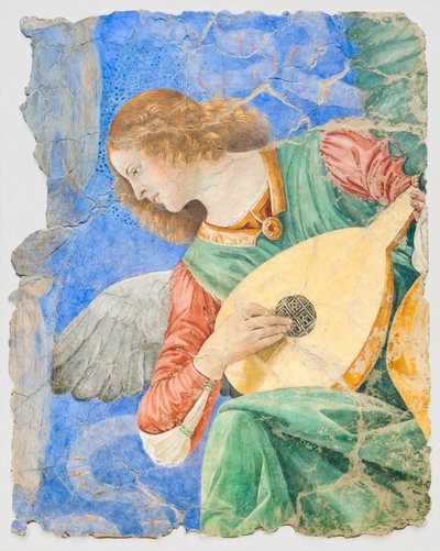 Anjos que fazem música, por volta de 1480 de Melozzo da Forli