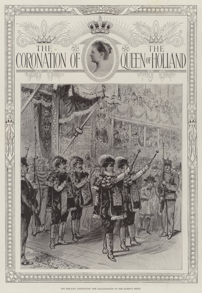 A coroação da rainha da Holanda de Melton Prior