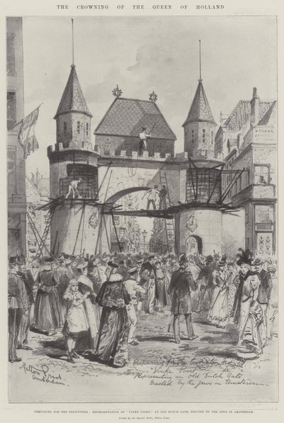 A coroação da rainha da Holanda de Melton Prior