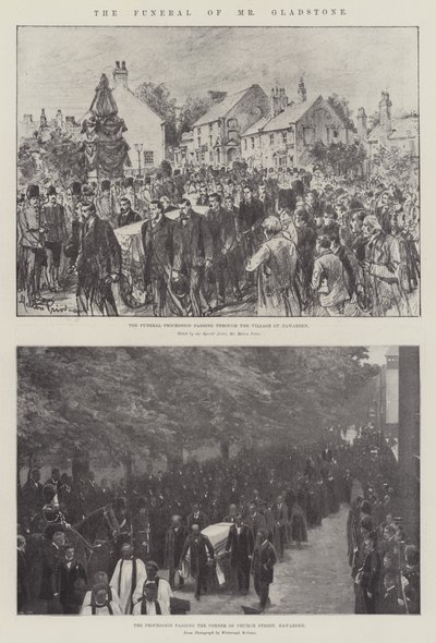 O funeral do senhor Gladstone de Melton Prior