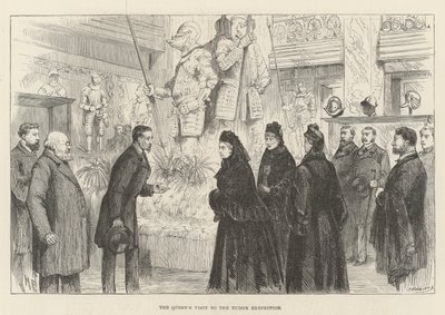 Visita da Rainha à Exposição Tudor de Melton Prior