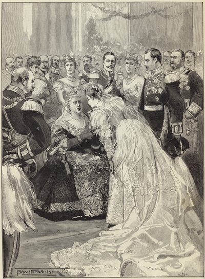 O casamento real em Coburg de Melton Prior