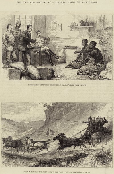 A guerra zulu de Melton Prior
