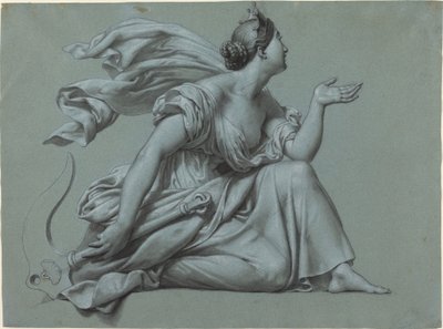 Esperança com sua âncora de Merry Joseph Blondel