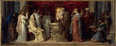 Apresentação de Jesus no Templo, ca. 1849 (pintura) de Merry Joseph Blondel