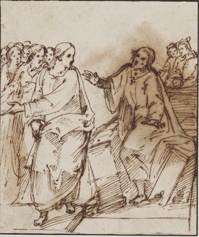 Chamado de Mateus de Mesteren for Fitzwilliam Korsnedtagelsen