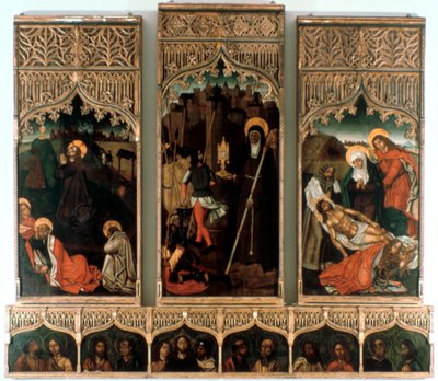 Tríptico de Santa Clara, 1486 de Mestre Hilarius