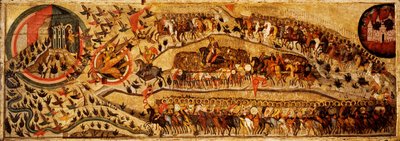 Abençoado Seja o Anfitrião do Rei do Céu, década de 1550 de Metropolitan of Moscow Athanasius