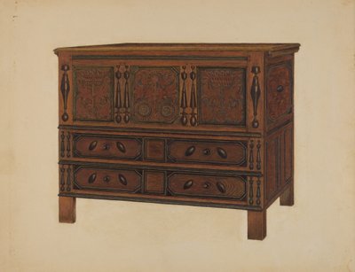 Peito, provavelmente 1937. de Meyer Goldbaum