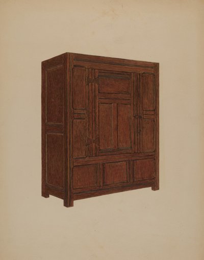 Armário, c. 1937. de Meyer Goldbaum