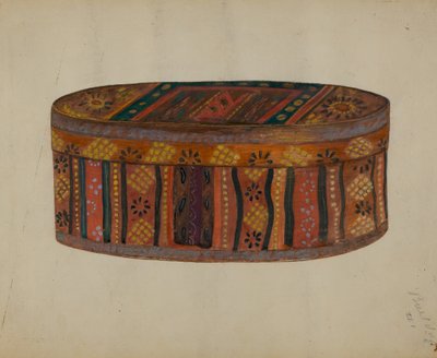 Pai. Caixa da Noiva do Alemão, c. 1936. de Meyer Goldbaum