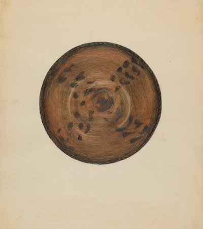 Prato de tarte, c. 1936. de Meyer Goldbaum
