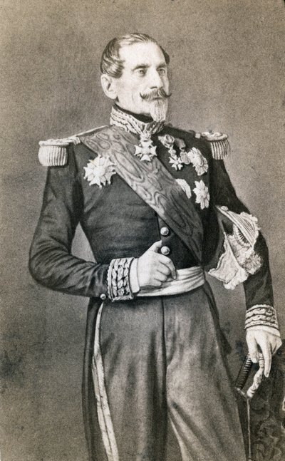 Retrato do marechal Armand Jacques Leroy de Saint-Arnaud (Saint Arnaud de Meyer and Pierson