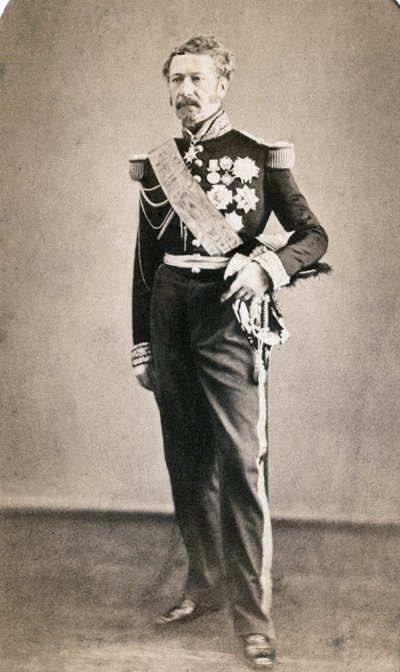 Retrato do marechal Niel (1802-1869) Fotografia de Mayer e Pierson de Meyer and Pierson