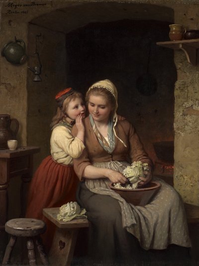 O Segredo, 1885 de Meyer von Bremen