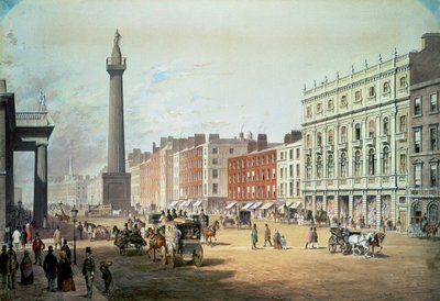 Sackville Street, Dublin de Michael Angelo Hayes
