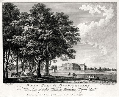 Wynn Stay em Denbighshire, país de Gales, 1775 de Michael Angelo Rooker