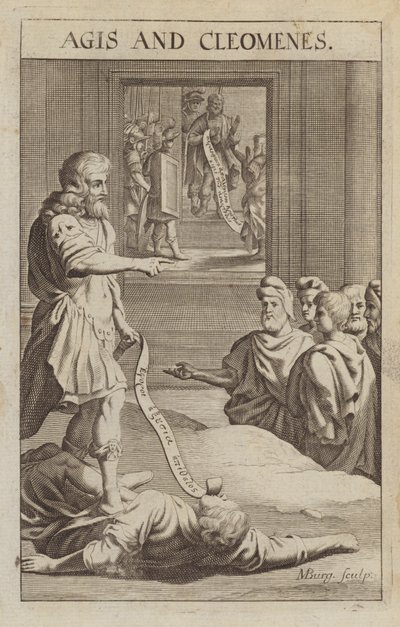 Agis IV e Cleomenes III, reis espartanos de Michael Burghers