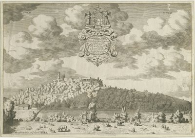Castelo Dudley: gravação em chapa de cobre, nd [1653-1686] (imprimir) de Michael Burghers