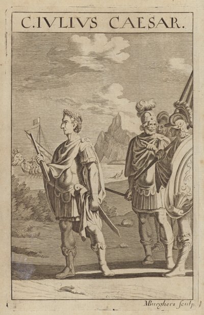 Júlio César, estadista romano e general de Michael Burghers
