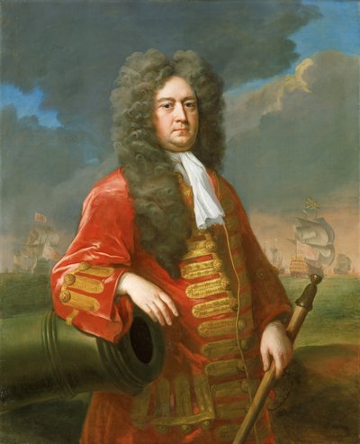 Almirante Sir George Rooke (1650-1709), c.1705 (óleo sobre tela) de Michael Dahl