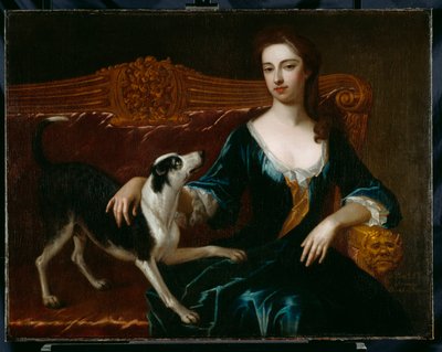 Elizabeth Grey, mais tarde Condessa de Portsmouth (óleo sobre tela) de Michael Dahl