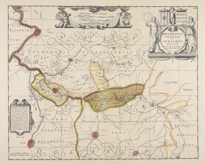 Mechlinia dominium et Aerschot ducatus / auctore Michaele Flor. a Langren ... de Michael Floris van Langren