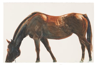 Sem título, 2018 (aguarela sobre papel) de Michael Frith