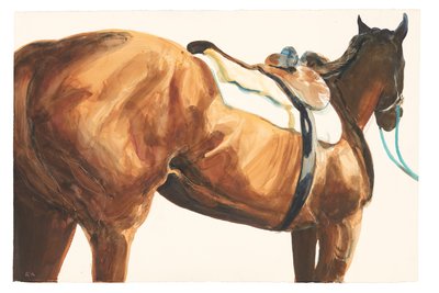 Sem título, 2018 (aguarela sobre papel) de Michael Frith