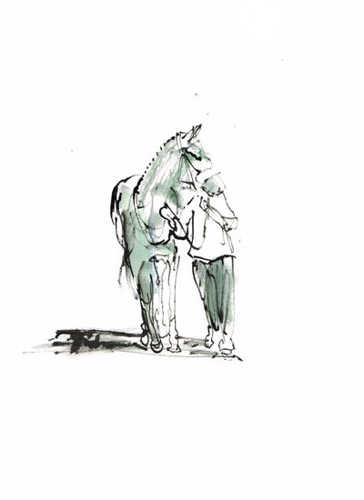 Sem título, 2018 (aguarela sobre papel) de Michael Frith