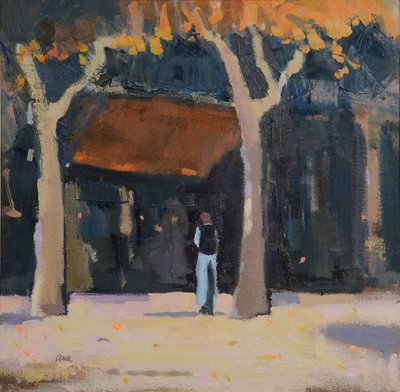 Tarde, S. W. França, 2015 (óleo sobre linho) de Michael G. Clark