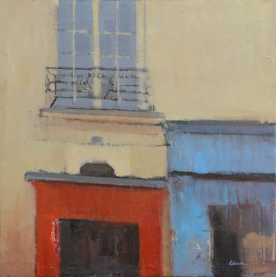 Cores de Paris, 2016 (óleo sobre linho) de Michael G. Clark