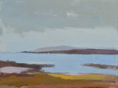 Iona, 2017 (óleo sobre linho) de Michael G. Clark