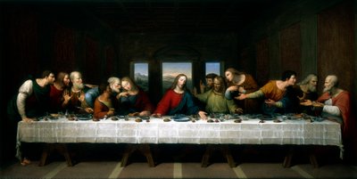 "A Última Ceia", 1803 de Michael Kock
