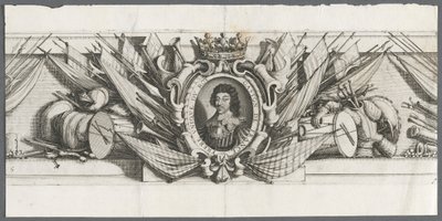 O Cerco de La Rochelle: Placa 15, 1628-1630. de Michael Lasne