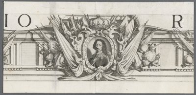 O Cerco de La Rochelle: Placa 2, 1628-1630. de Michael Lasne