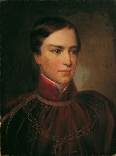 O jovem Imperador Franz José I. de Michael Moritz Daffinger