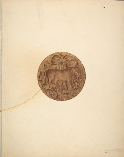 Molde de Manteiga, 1940. de Michael Riccitelli