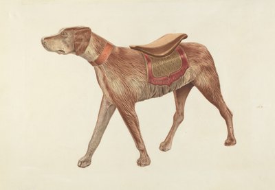 Carrossel Dog, c. 1938. de Michael Riccitelli