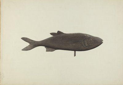 Fish Weather Vane, c. 1939. de Michael Riccitelli