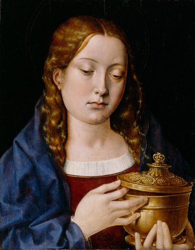 Catarina de Aragão como a Madalena de Michael Sittow