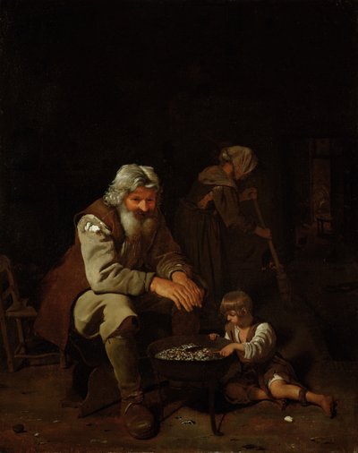Uma alegoria do inverno de Michael Sweerts