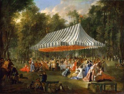 Celebração dada por le Prince Louis François de Conti em homenagem a Charles William Ferdinand, Heredi de Michel Barthelemy Ollivier