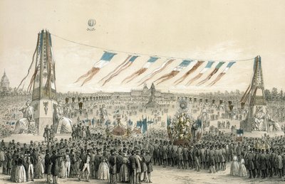 Fete de la Concorde, Paris de Michel C. and Gaildrau Jules (1816 98) Fichot