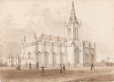Igreja da Trindade, Porto de Espanha de Michel Jean Cazabon