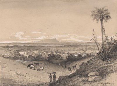 Aldeia de Arima e Monte Tamana de Michel Jean Cazabon