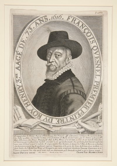 François Quesnel (1543-1619), aos 73 anos de idade de Michel Lasne