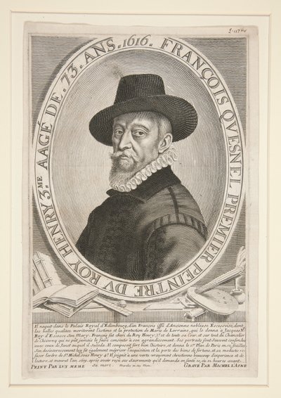 François Quesnel (1543-1619), aos 73 anos de Michel Lasne