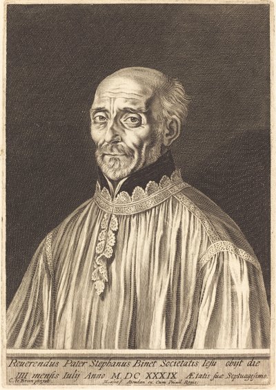 Étienne Binet de Michel Lasne after Charles Le Brun